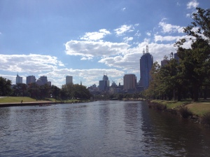 Melbourne From The Yarra